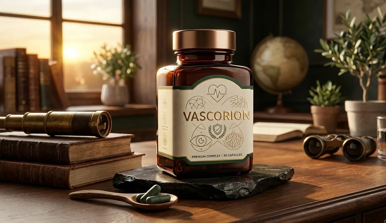 Vascorion premium supplement bottle
